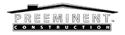 Preeminent Construction Logo